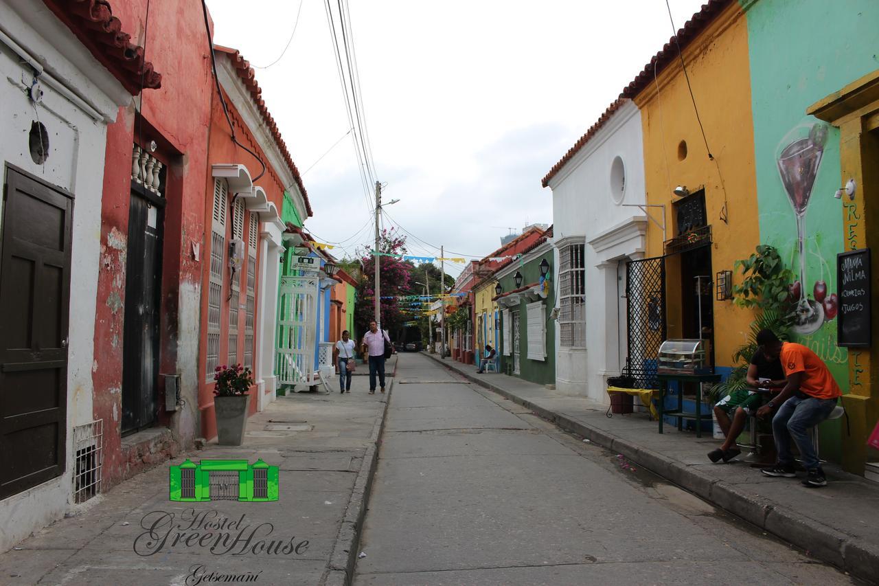 Hostel Green House Getsemani Cartagena Eksteriør billede