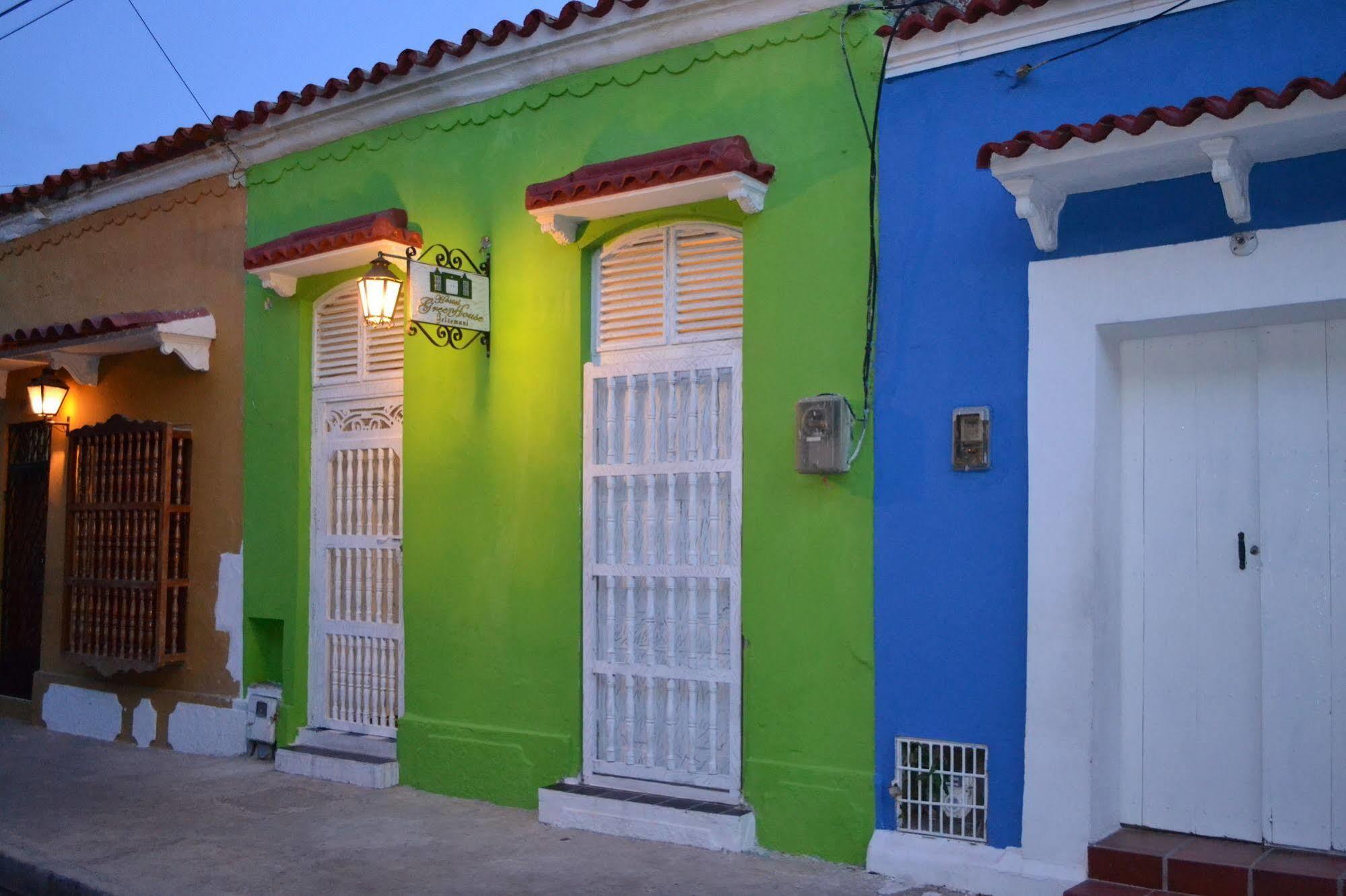 Hostel Green House Getsemani Cartagena Eksteriør billede