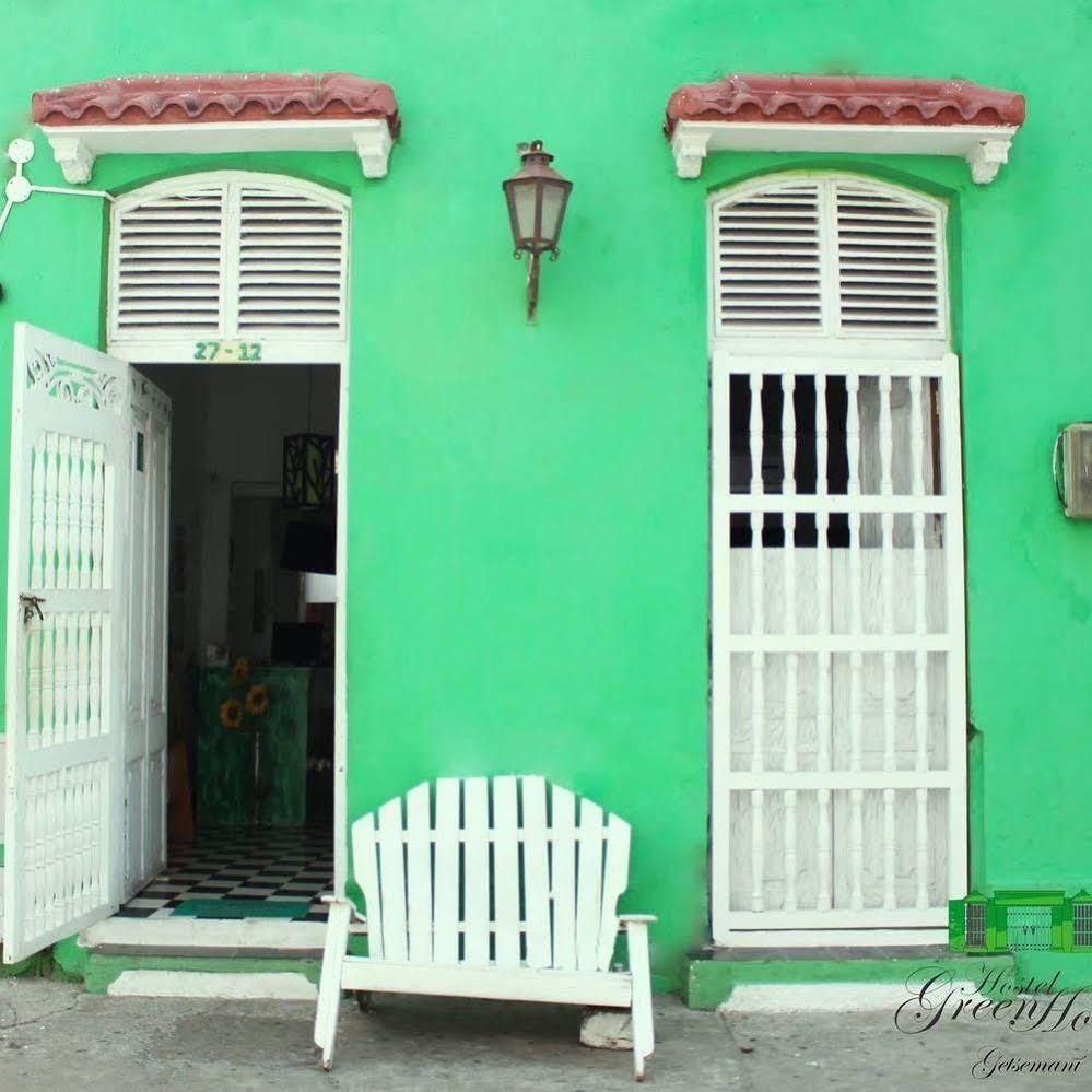 Hostel Green House Getsemani Cartagena Eksteriør billede